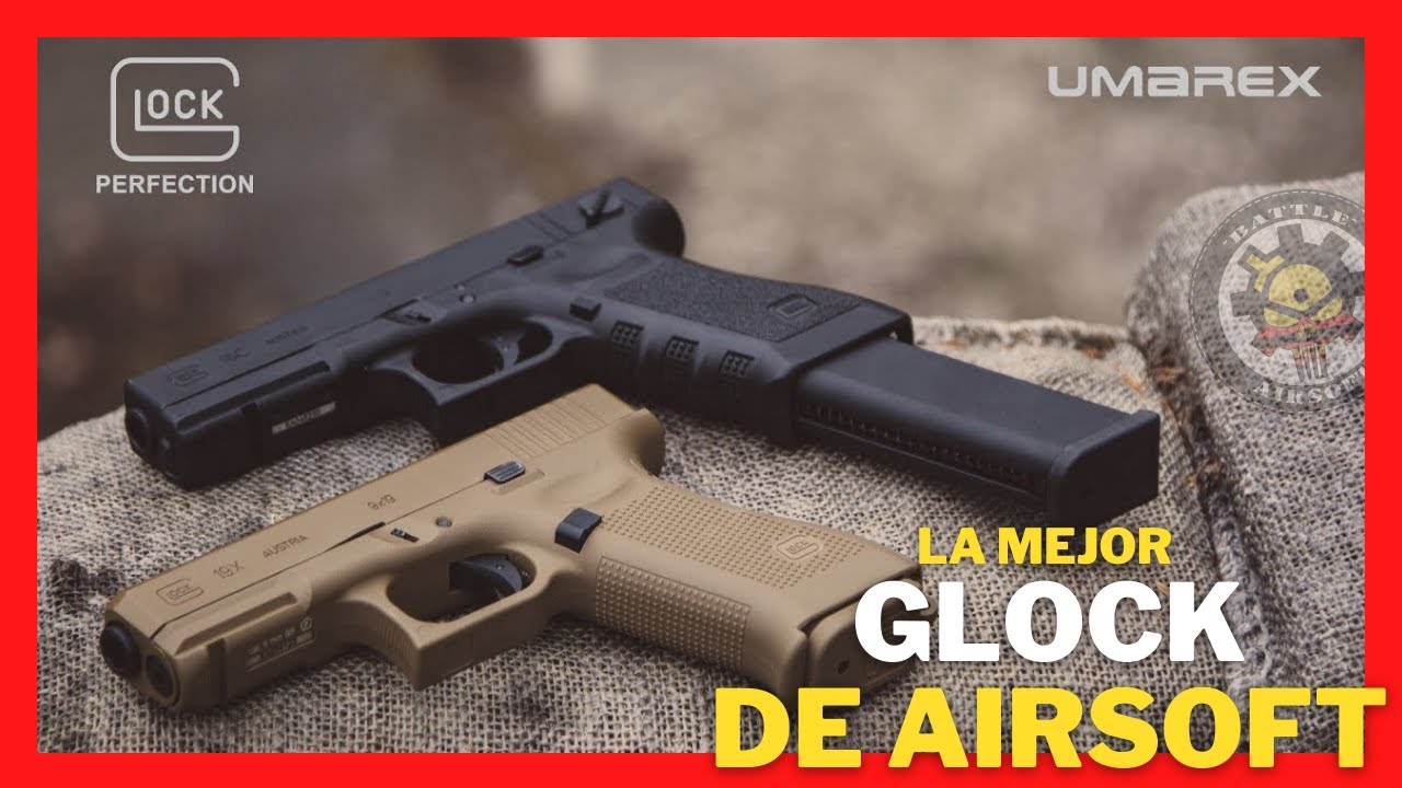 Esta es la GLOCK 💎 corredera METÁLICA de AIRSOFT que buscabas