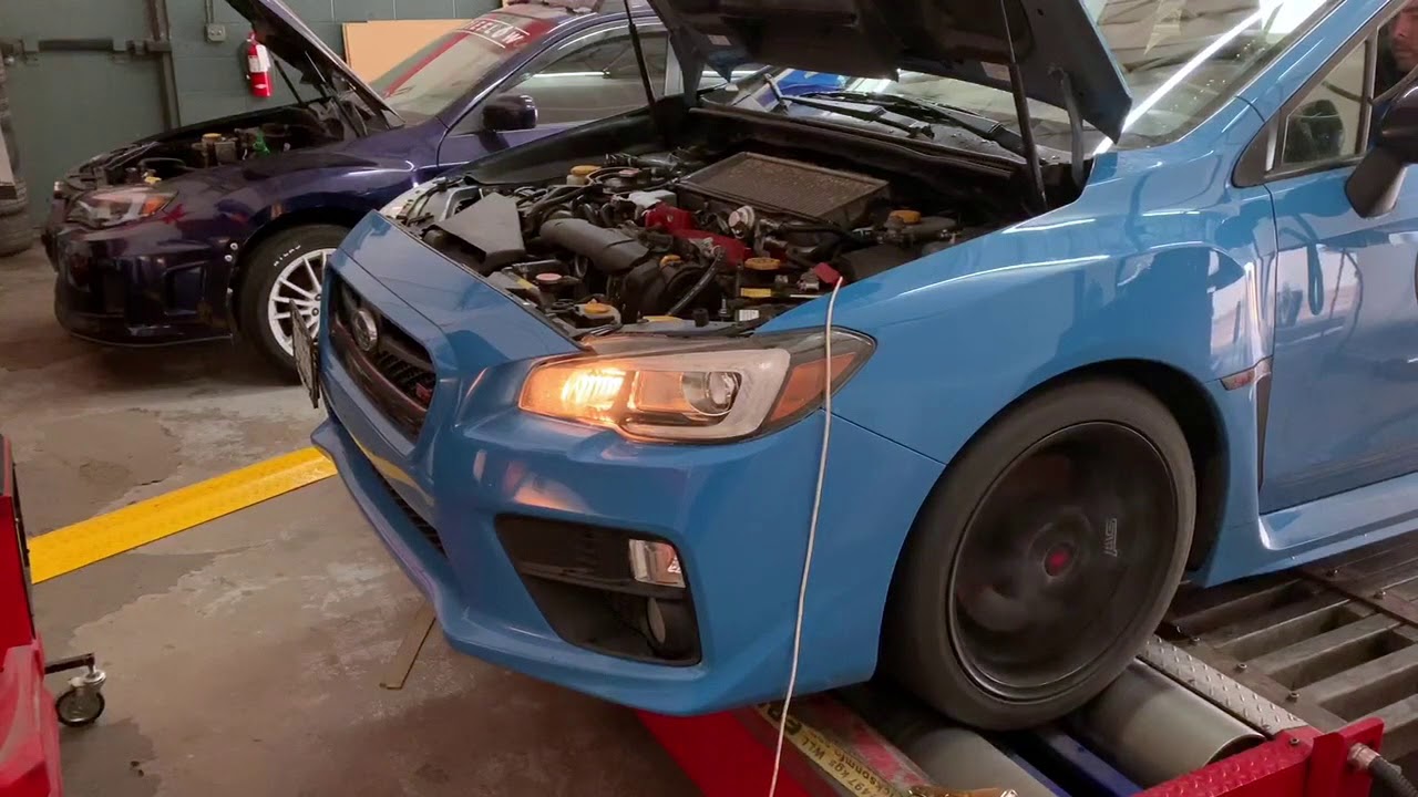 Hyper blue STI stock to stage 2 protune