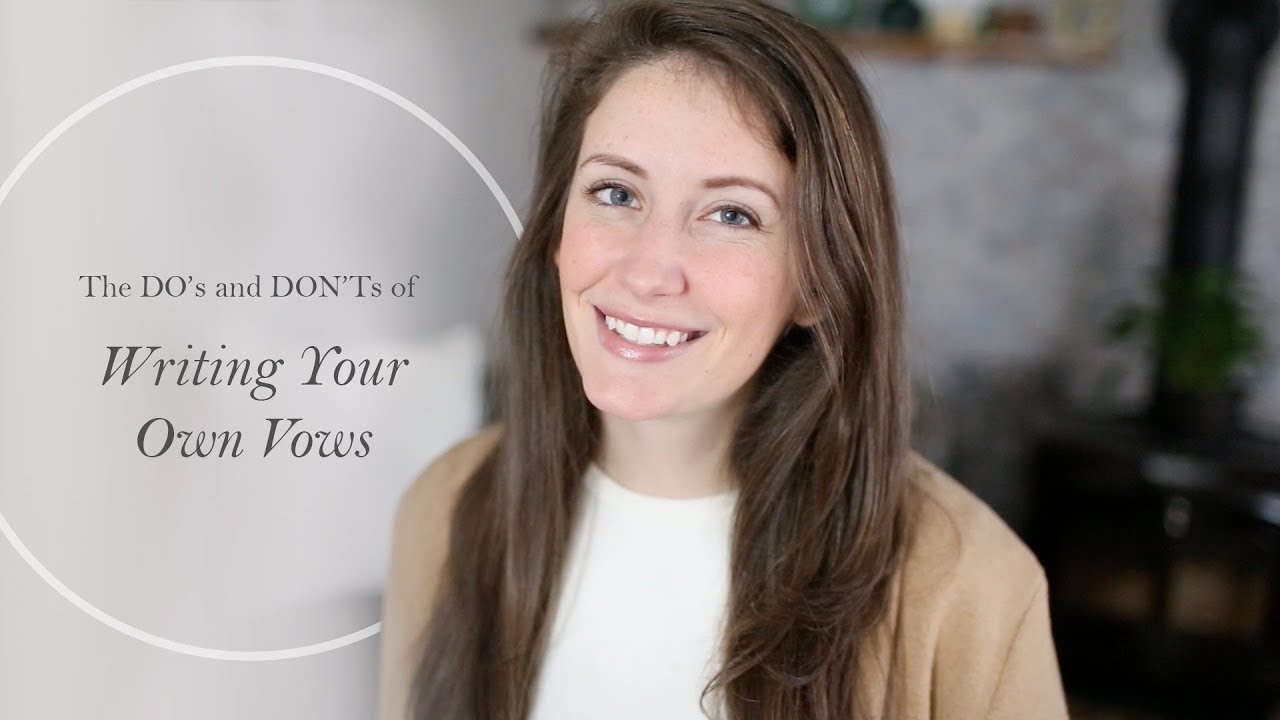 Writing Your Own Vows | Dos & Don'ts for Heartfelt & NOT Awkward Wedding Vows