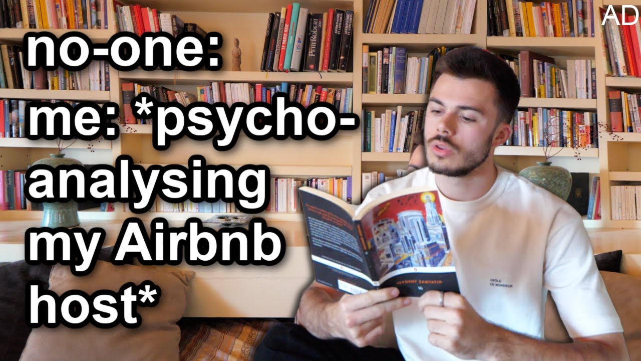 i spent 24 hours reading every book in my Airbnb