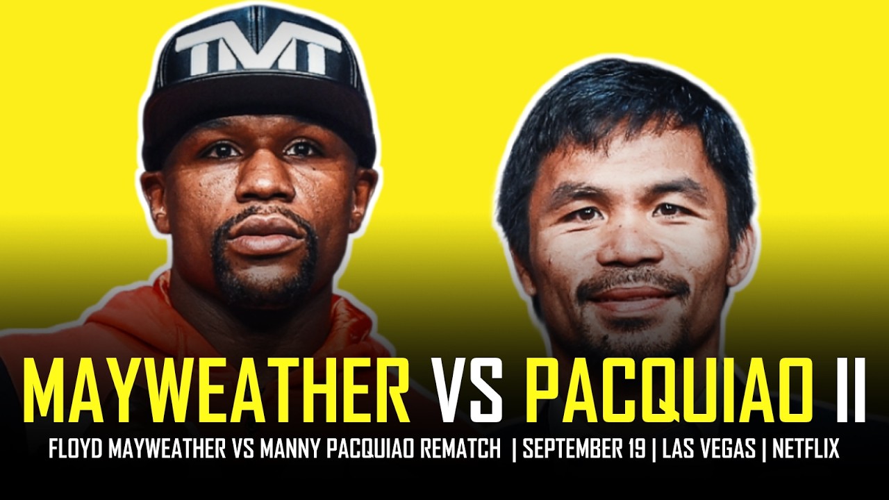FLOYD MAYWEATHER VS MANNY PACQUIAO - REMATCH | SEPTEMBER 19 | NETFLIX