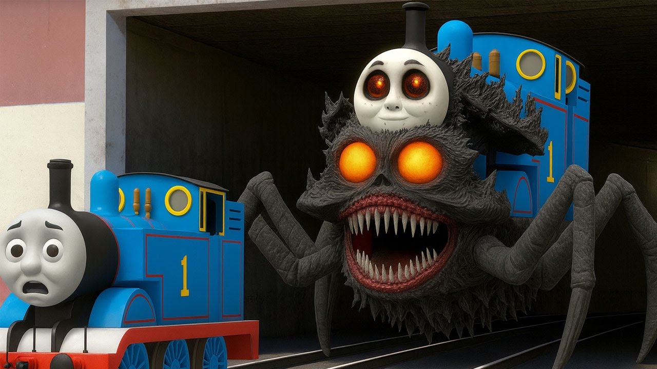 Building a Thomas Train Chased By Thomas House Eater,Cursed Thomas in Garry's Mod 2025