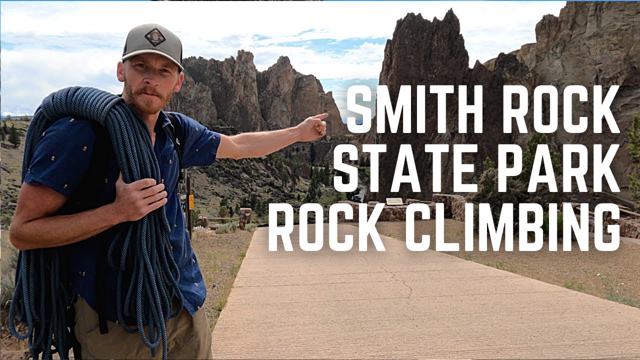 Rock Climbing at Smith Rock State Park in Oregon