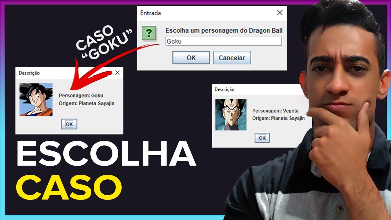 Como usar Switch Case em Java - Curso Java Estruturado Aula 11