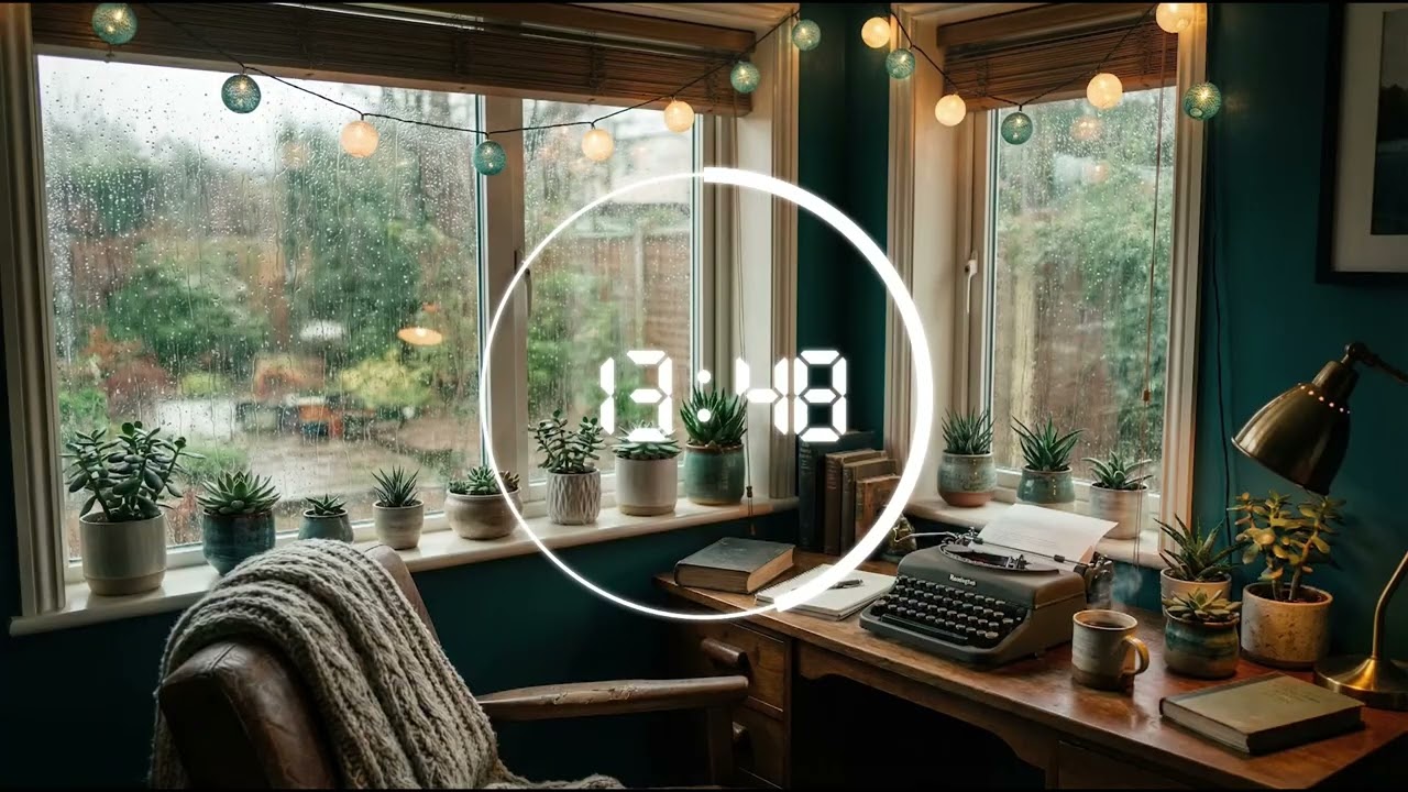 2-HOUR Pomodoro 4 x 25/5 📚 Piano Instrumental to Study and Relax, Working Productivity 📚 eRBass