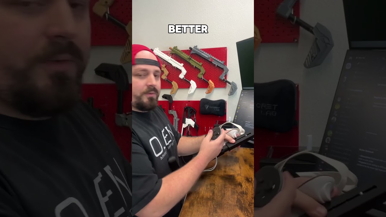 The Asset VR Gun Stock is Unmatched 🦾 #vr #gaming