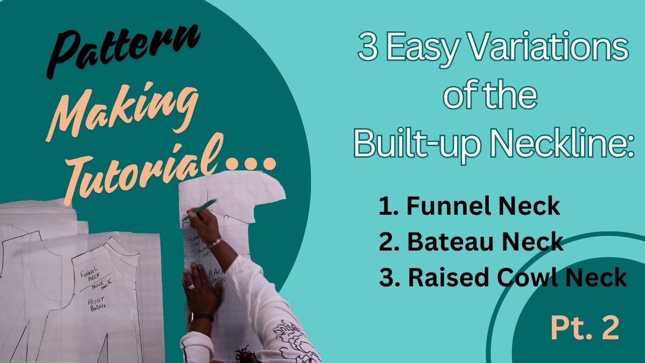 3 Easy Built-Up Necklines Tutorial, Pt 2: Master the Raised Cowl Neck in Minutes!