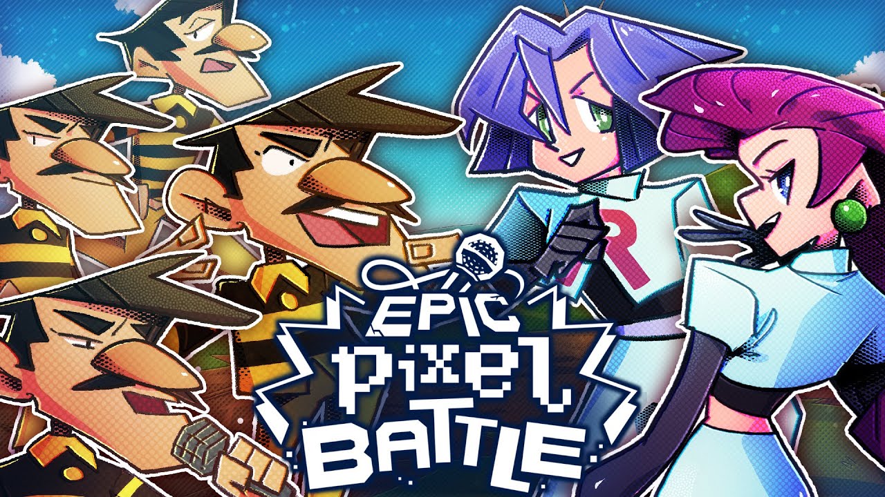 Team Rocket VS Les Dalton - EPIC PIXEL BATTLE [ EPB SAISON 4 ]