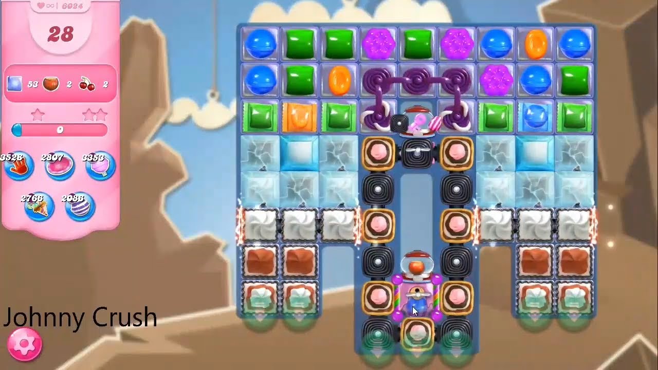 Candy Crush Saga Level 6024 NO BOOSTERS (second version)
