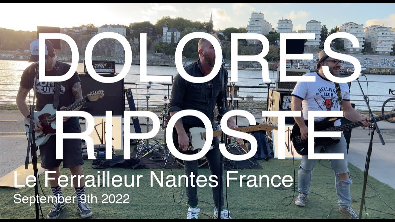 DOLORES RIPOSTE Full Live Concert 4K @ Le Ferrailleur Nantes France September 9th 2022