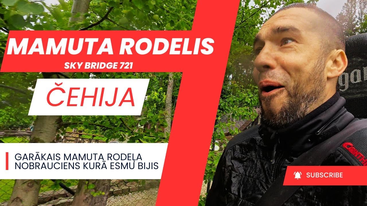 MANS GARĀKAIS 3 KILOMETRU RODEĻA NOBRAUCIENS ČEHIJĀ