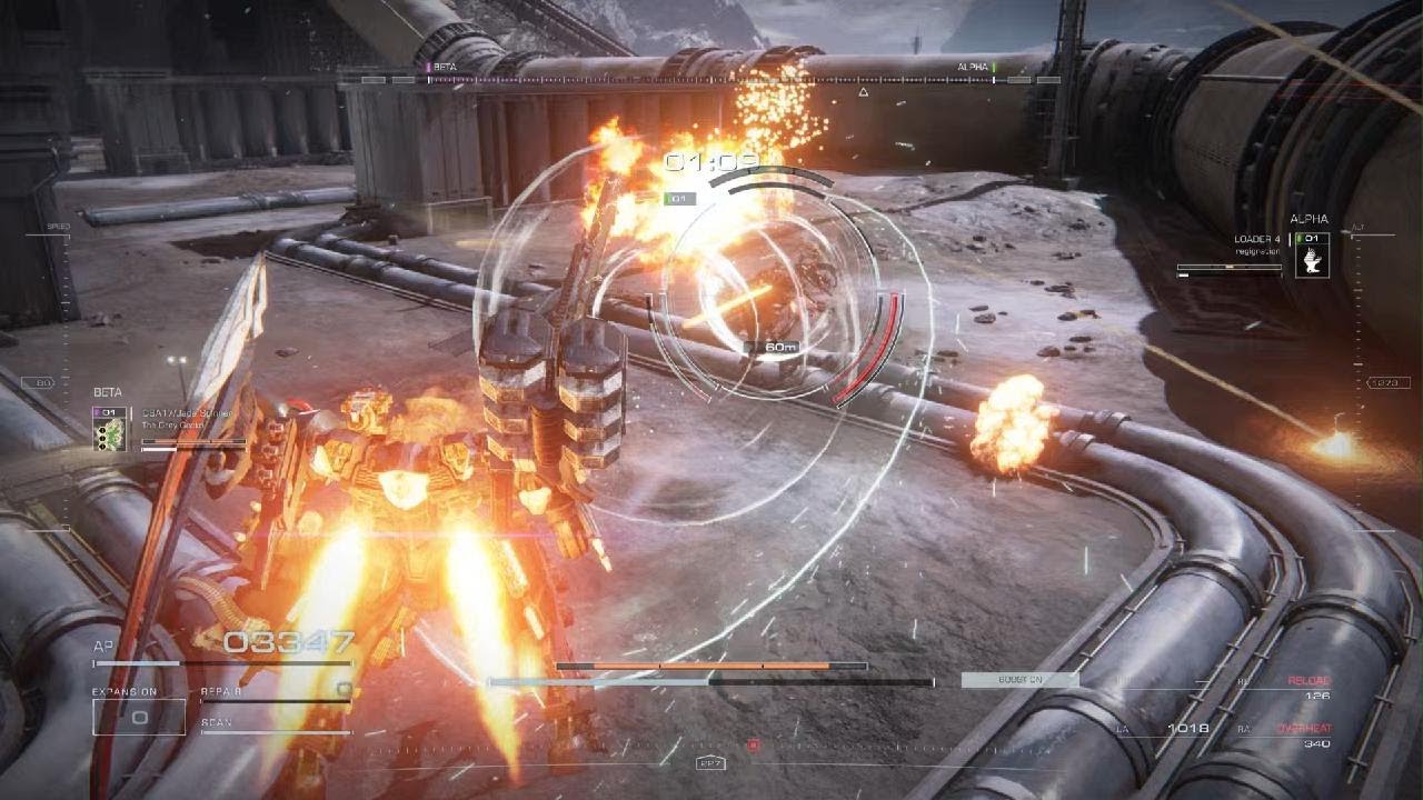 Armored Core 6 PvP - Spinning savagery