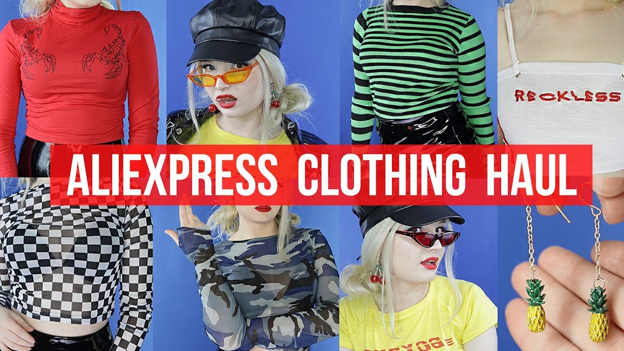 👛👠TRENDY CLOTHING FOR UNDER $10? 🎁 ALIEXPRESS HAUL  🎁 L.LAVENDER