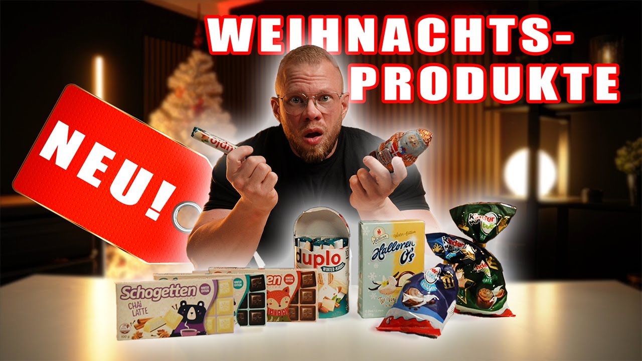 Ich teste NEUE WEIHNACHTSPRODUKTE aus dem Supermarkt! 🎄