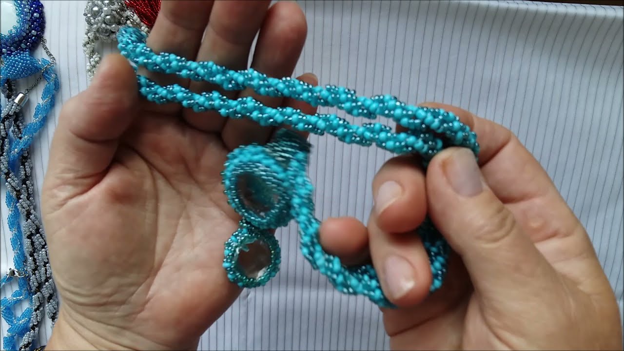MК.АМЕРИКАНСКИЙ ЖГУТ ИЗ БИСЕРА.