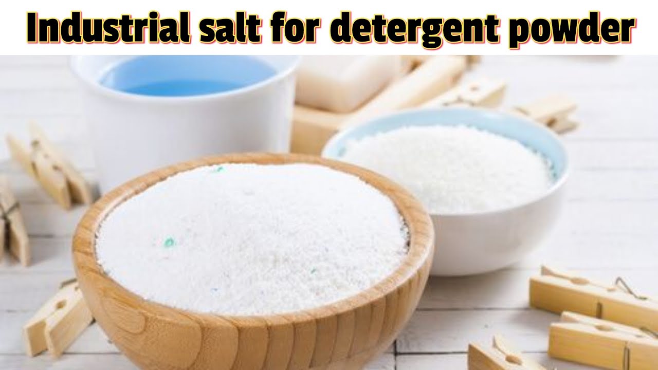 Detergent powder salt |  Industrial salt for Detergent powder | @Hitran