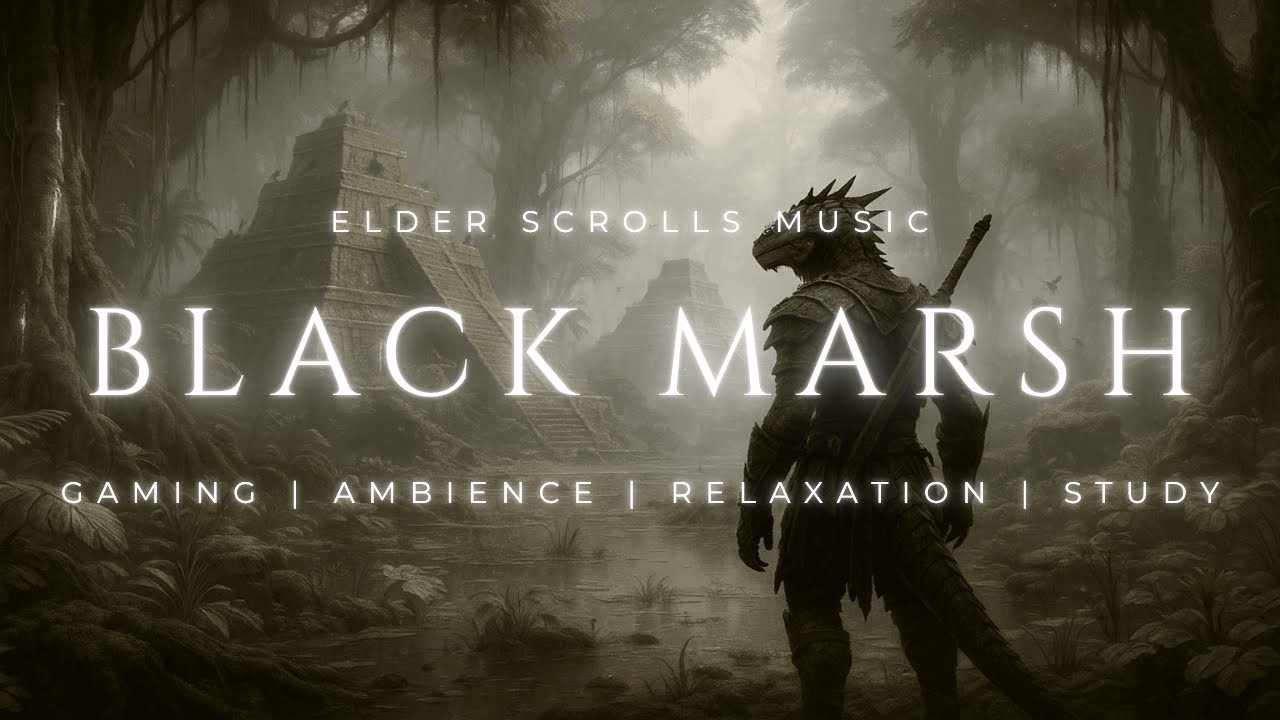 Black Marsh Ambience | Elder Scrolls Fantasy Music for Relaxation, Studying, Gaming, or Exploration