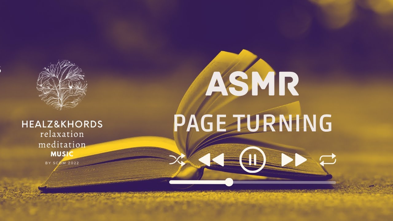ASMR Page Turning Through Book | No Talking | 1 Hour | ASMR Sounds