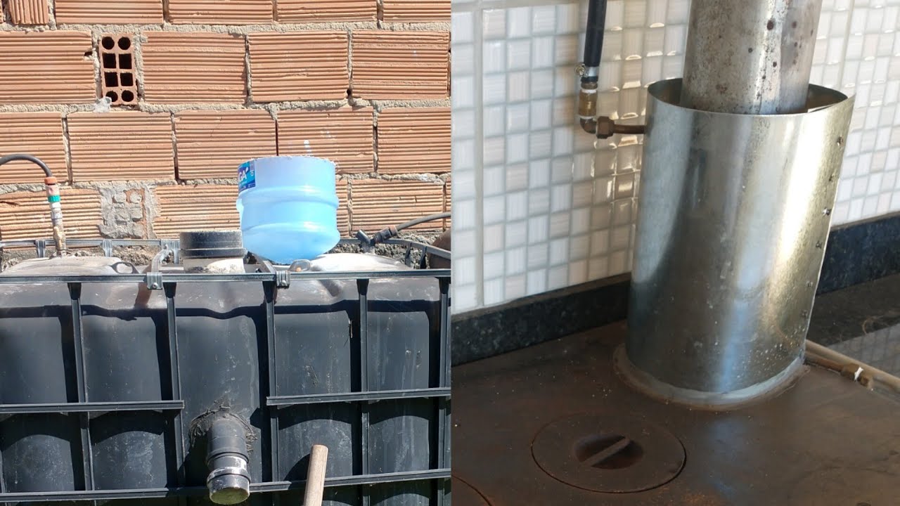 Biodigestor caseiro e aquecedor de água híbrido. Dois projetos bem rentáveis para se ter em casa.