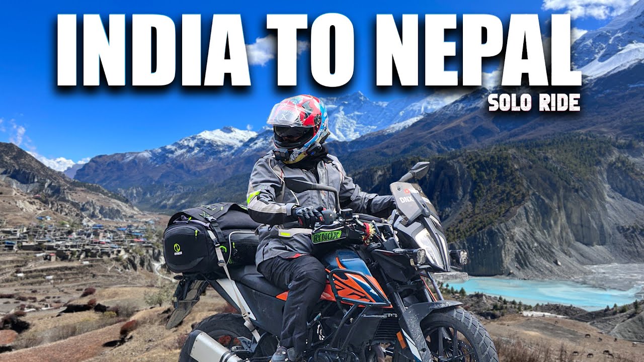 Finally India To Nepal | International Ride on ktm adventure 390 😲