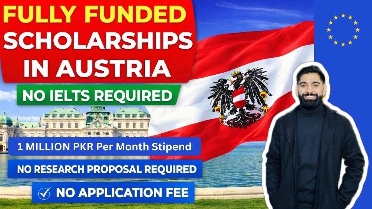 Fully Funded Scholarship in Austria 2026 | Study in ISTA Austria | No IELTS | How to apply online