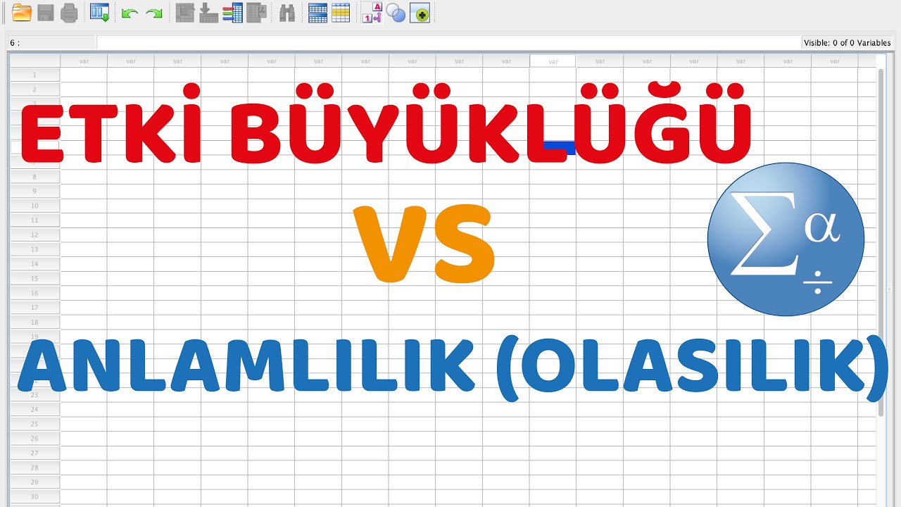 #55 Etki büyüklüğü vs. Anlamlılık: Ne anlam ifade ediyorlar?