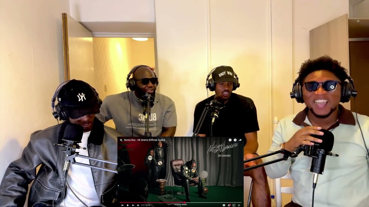 Burna Boy - 28 Grams / Vibes on Vibes Reaction