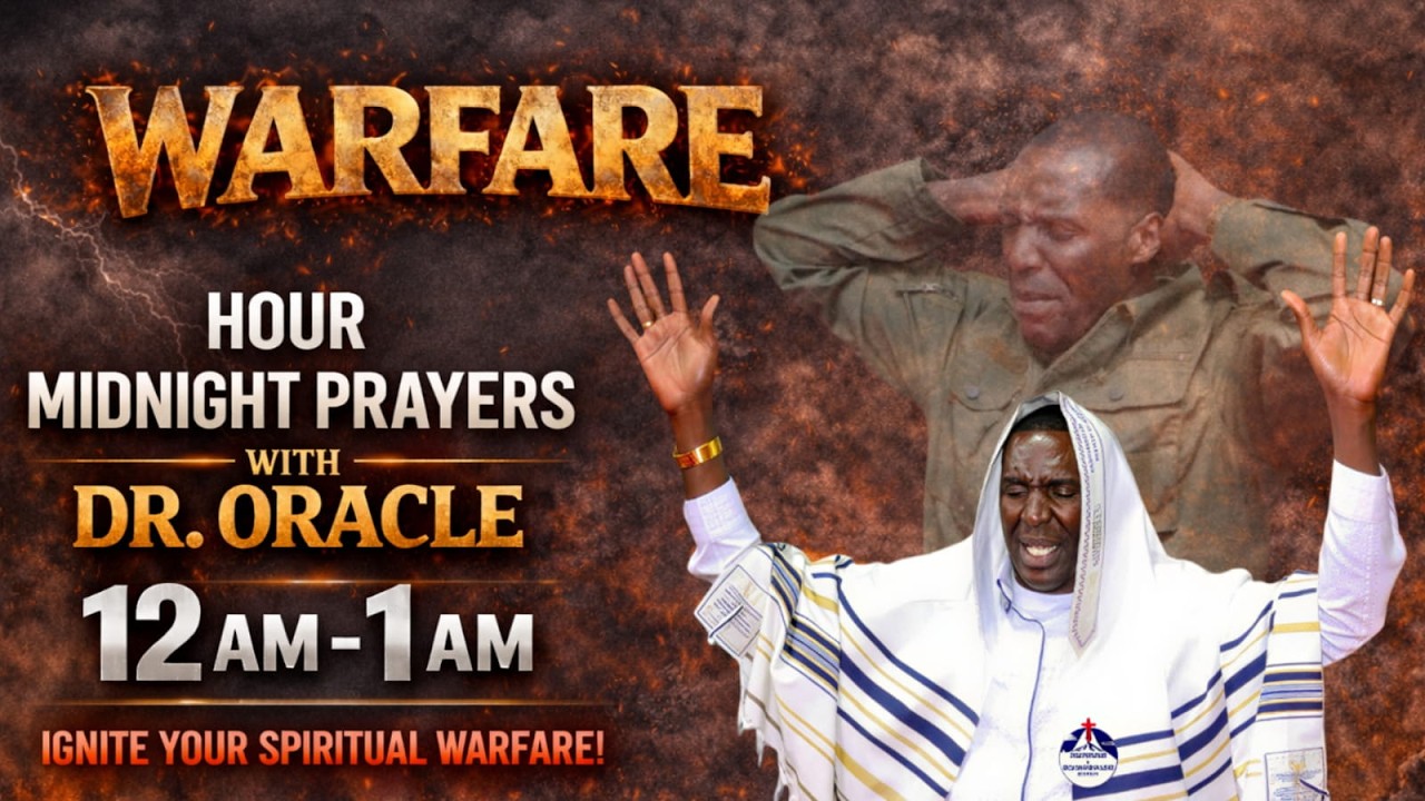 WARFARE HOUR || MIDNINGHT PRAYER || DR. ORACLE