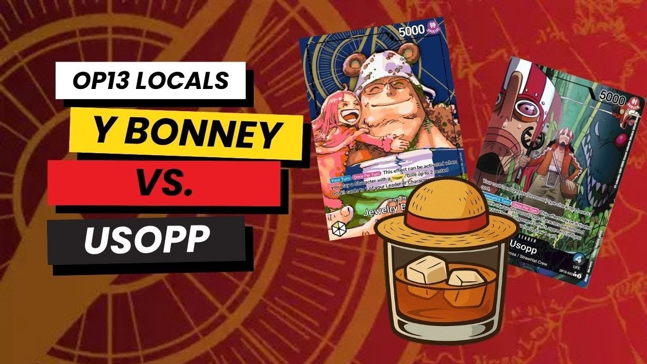 Yellow Bonney Vs Usopp OP13 Locals Gameplay