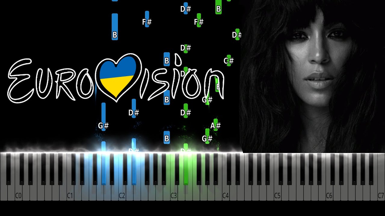 Loreen - Tattoo | Sweden 🇸🇪 | Grand Final | Eurovision 2023 Piano Tutorial