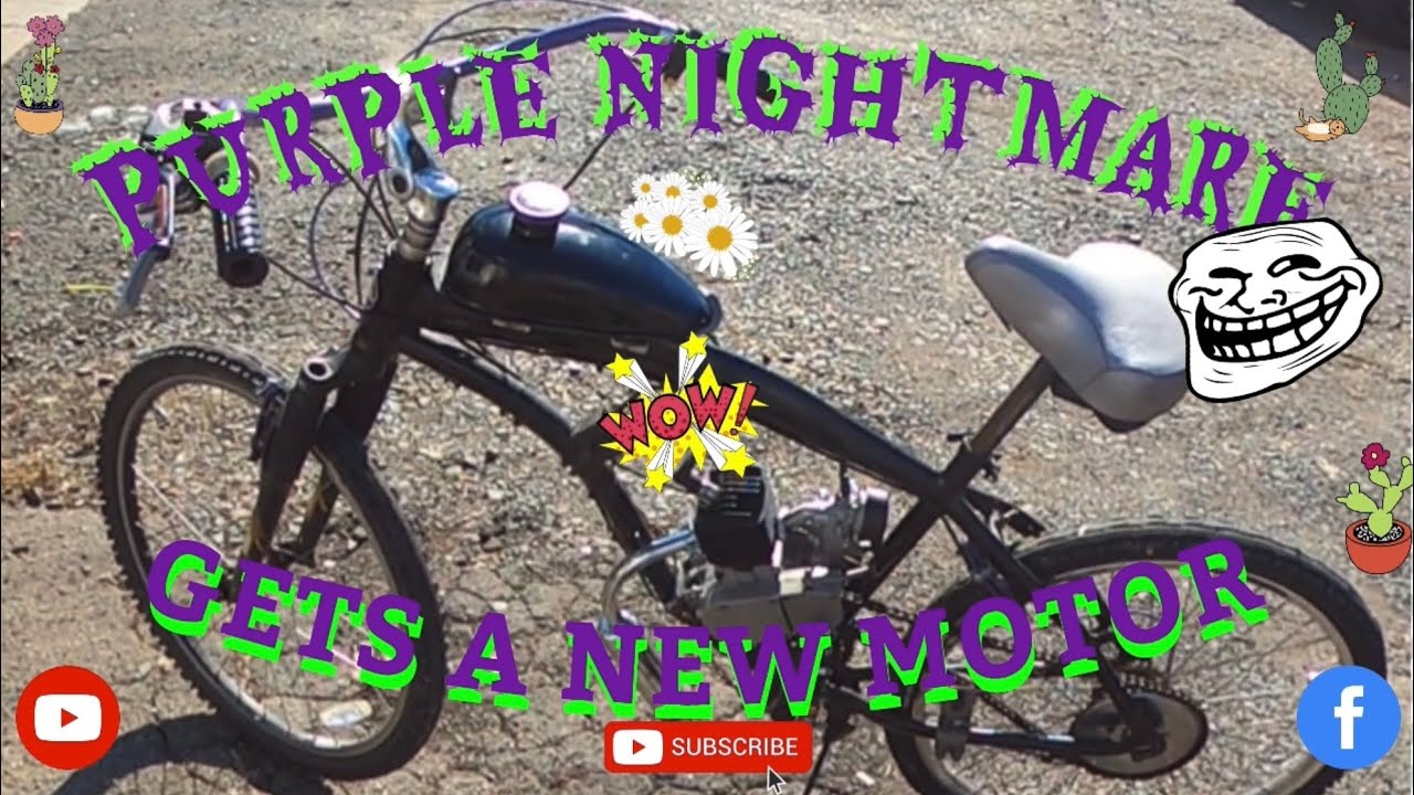 80cc  SINGLE PIECE JUG MOTORIZED BIKE MOTOR (RAT MOTOR)