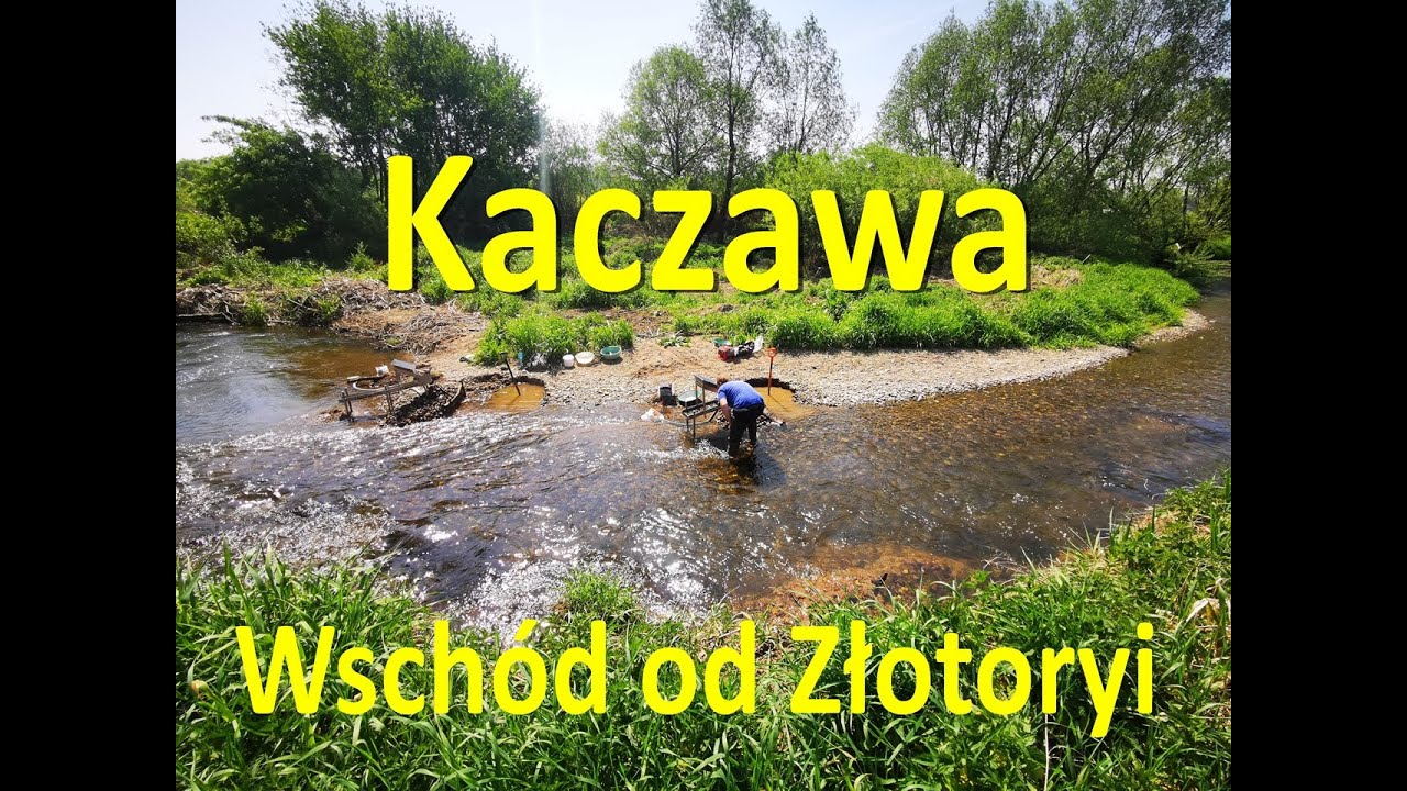 Złoty pył i pijawki. Płukanie złota w rzece Kaczawa.