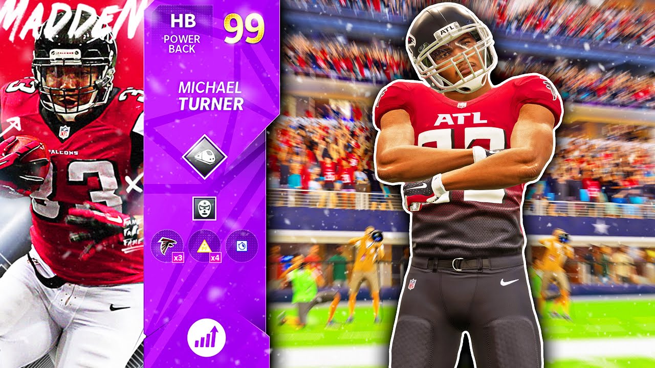 MICHAEL TURNER TURNS ON THE BURNERS (3 TDs) - Madden 21 Ultimate Team 