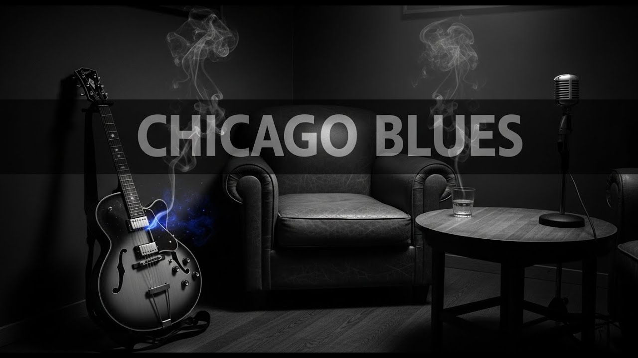 Chicago Blues & Vintage Blues Mix – Nonstop Slow Blues for Lonely Nights