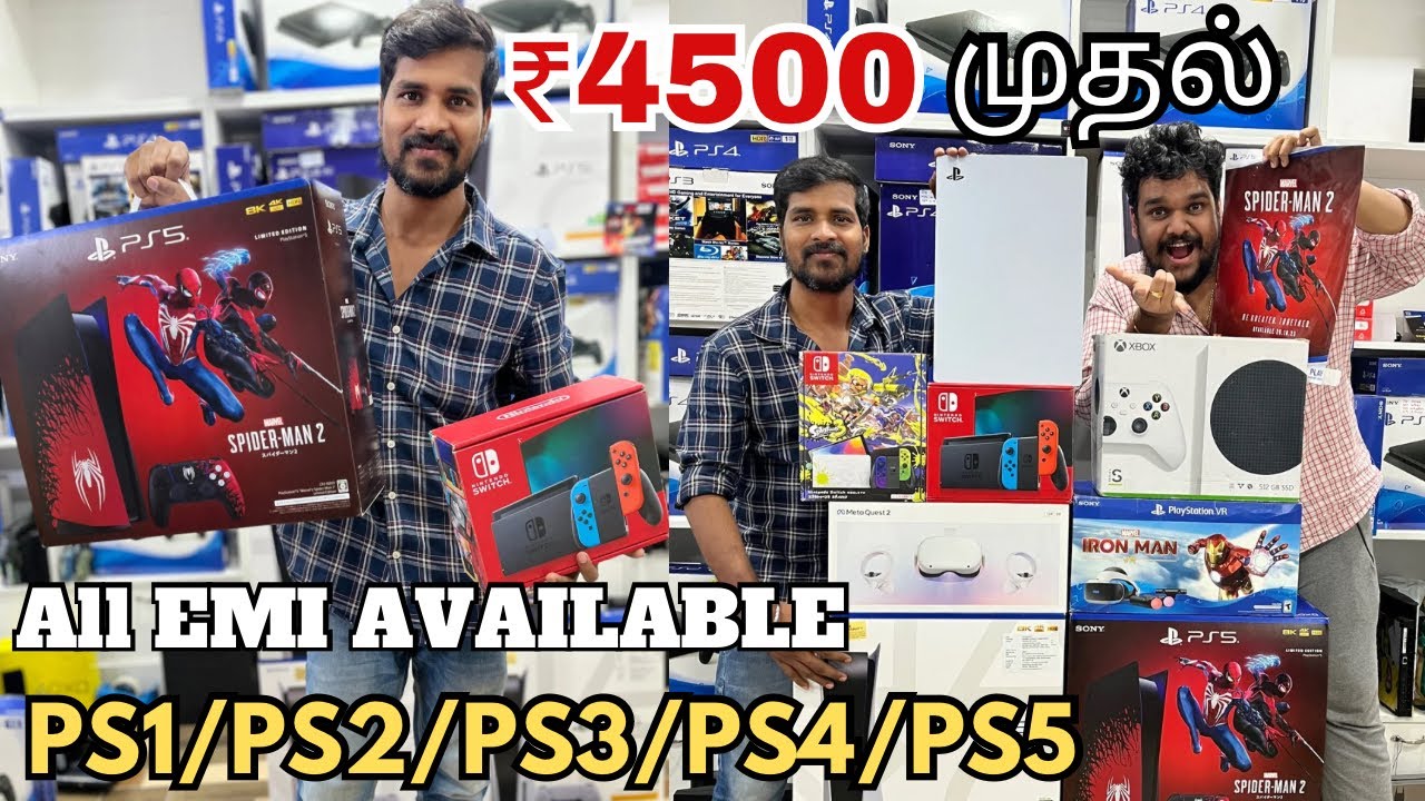 PLAYSTATION STARTS AT ₹4500 | ALL EMI AVAILABLE | SHADOW GAMES | RUNNING COMMENTARY