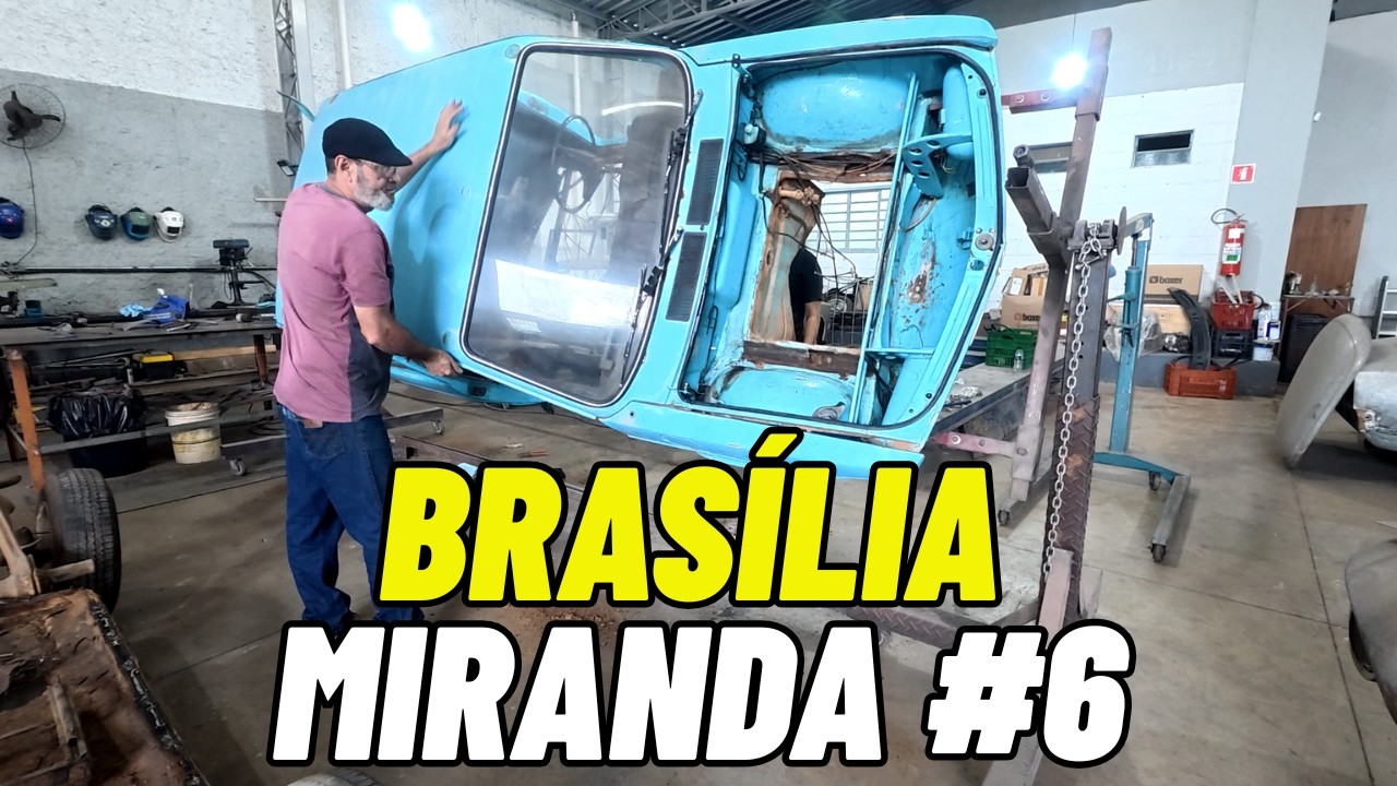 Separamos o Chassi da Carroceria (Vídeo Filmado em 1ª Pessoa) BRASÍLIA MIRANDA #5