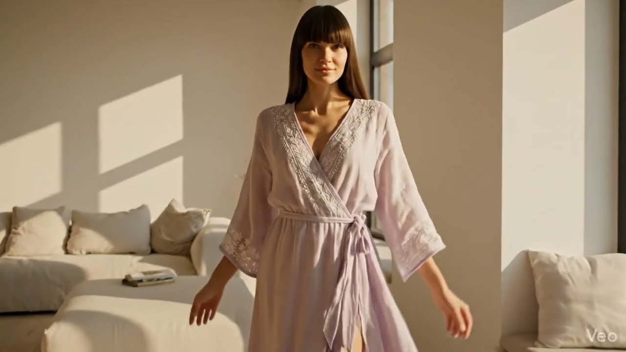 Bohemian Home Dress Collection | Casual Chic Indoor Fashion with Flowing Fabrics