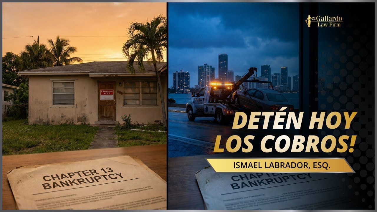 ¿Vas a perder tu casa o tu auto? Capítulo 13 en Miami