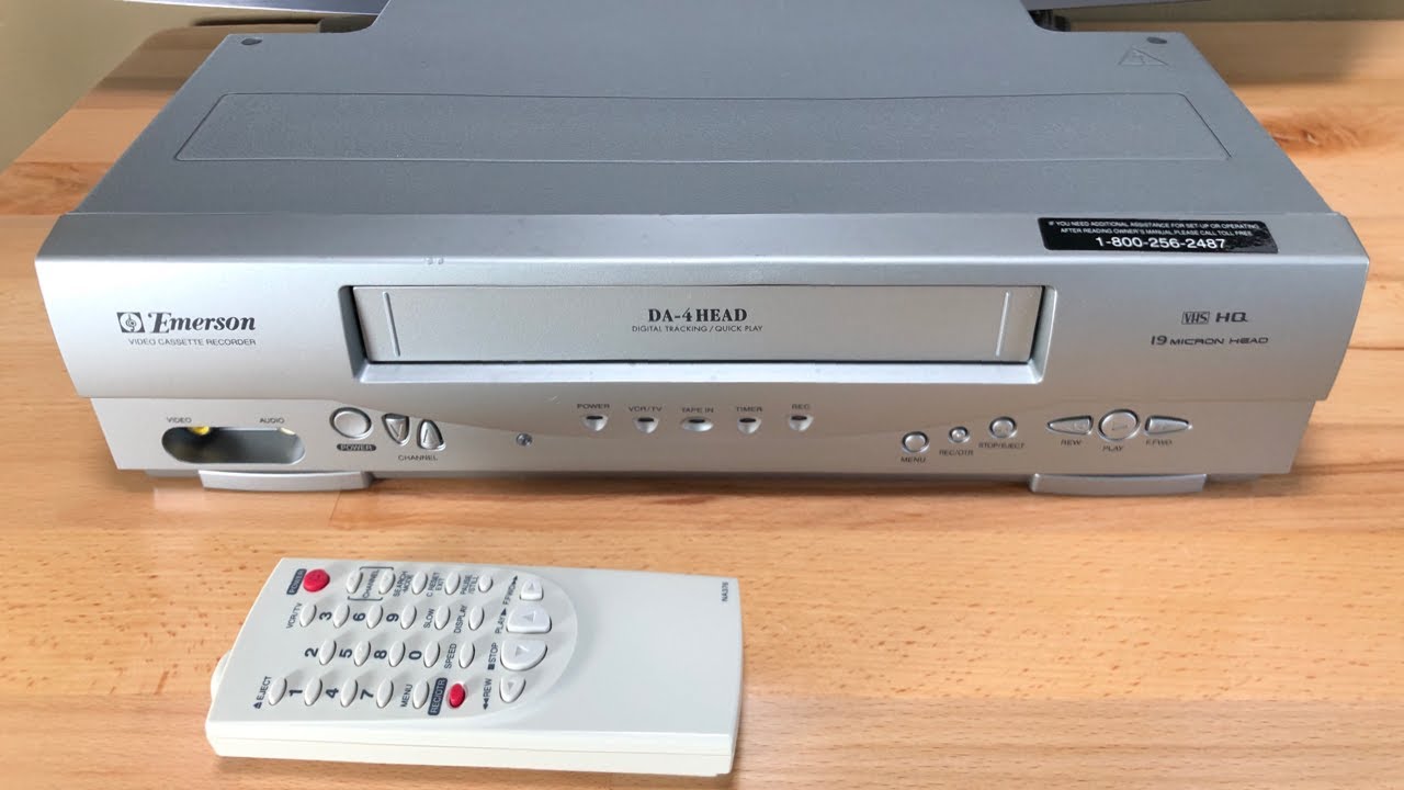 Emerson EWV404 VCR