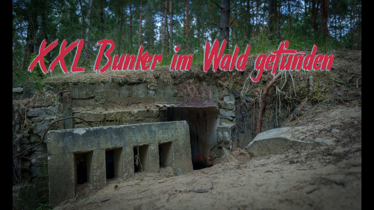 XXL Bunker im Wald gefunden (Lost Places)