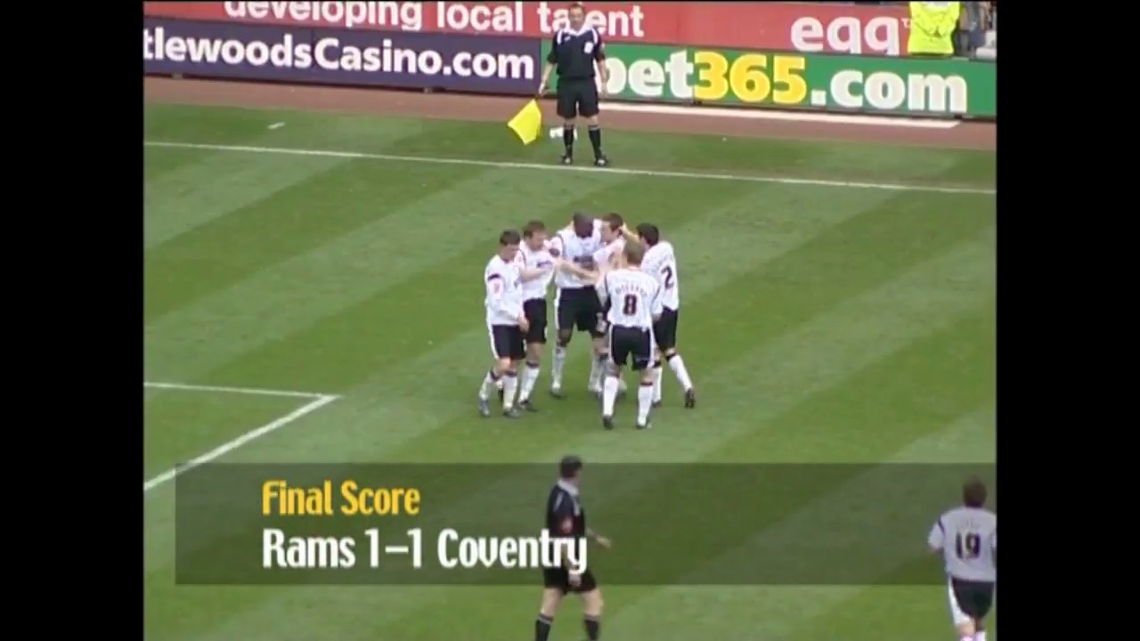 2006-07 Derby County 1 Coventry City 1 - 09/04/2007