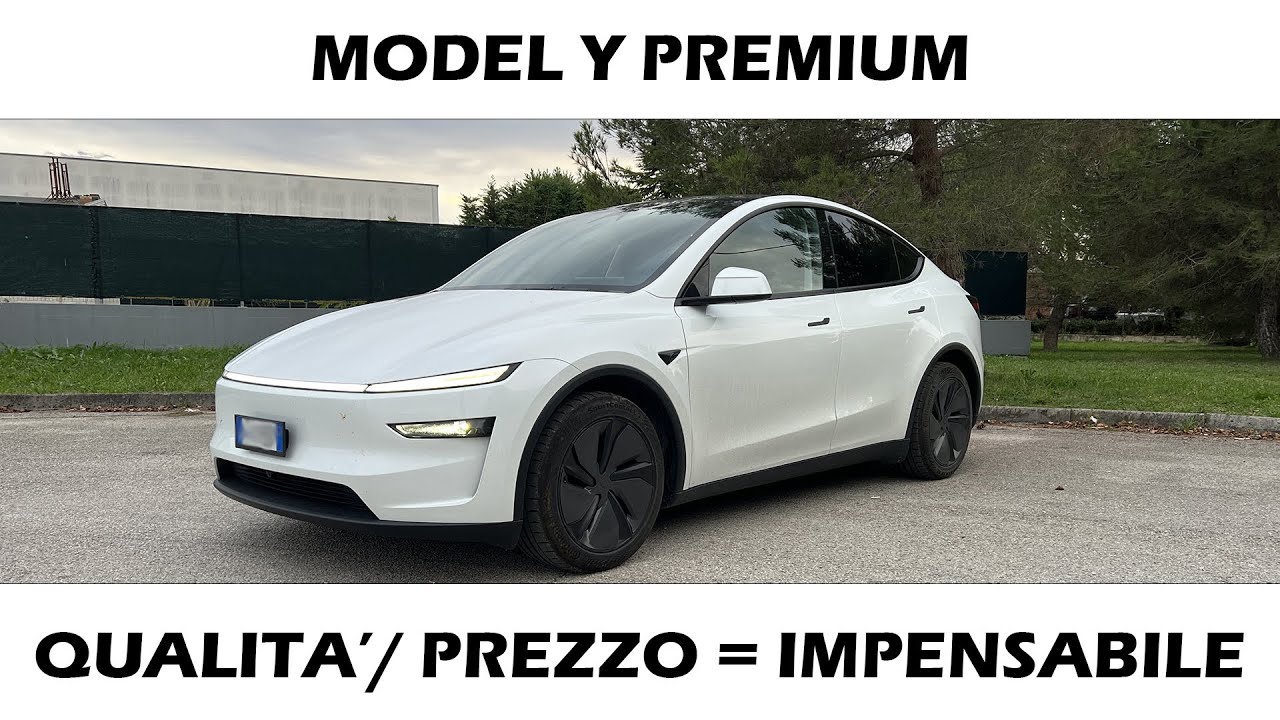 Tesla model Y: Un veicolo MOLTO più PREMIUM di molte TEDESCHE