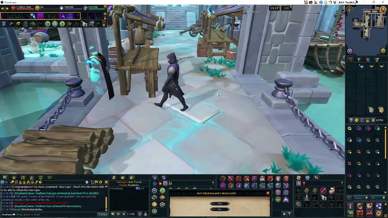 RuneScape - Getting Necromancy Skillcape