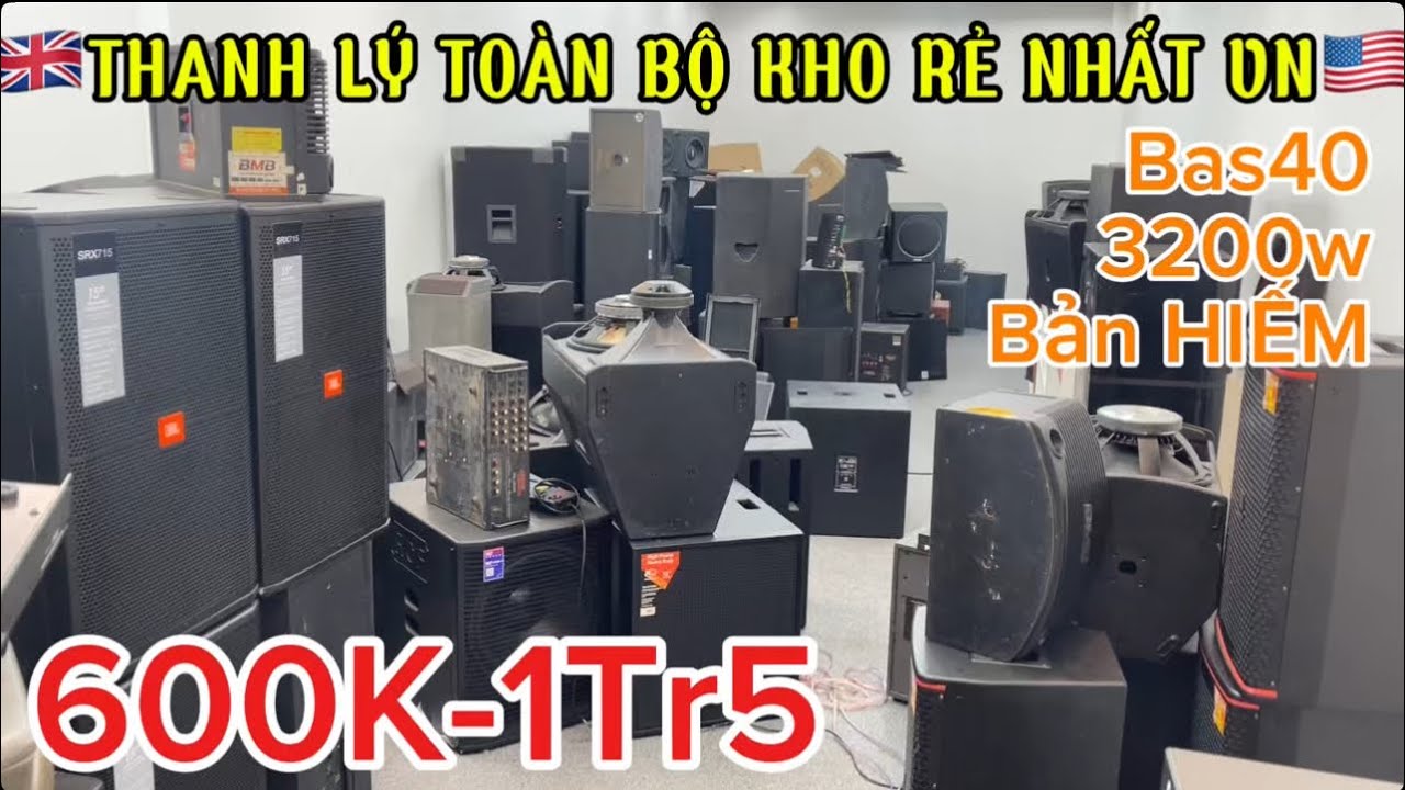 KINH TẾ BUỒN: Loa Bãi Fun Tháo Phòng La Liệt- Xả Rẻ Để Cắt Lỗ | LH: 0888,211,555