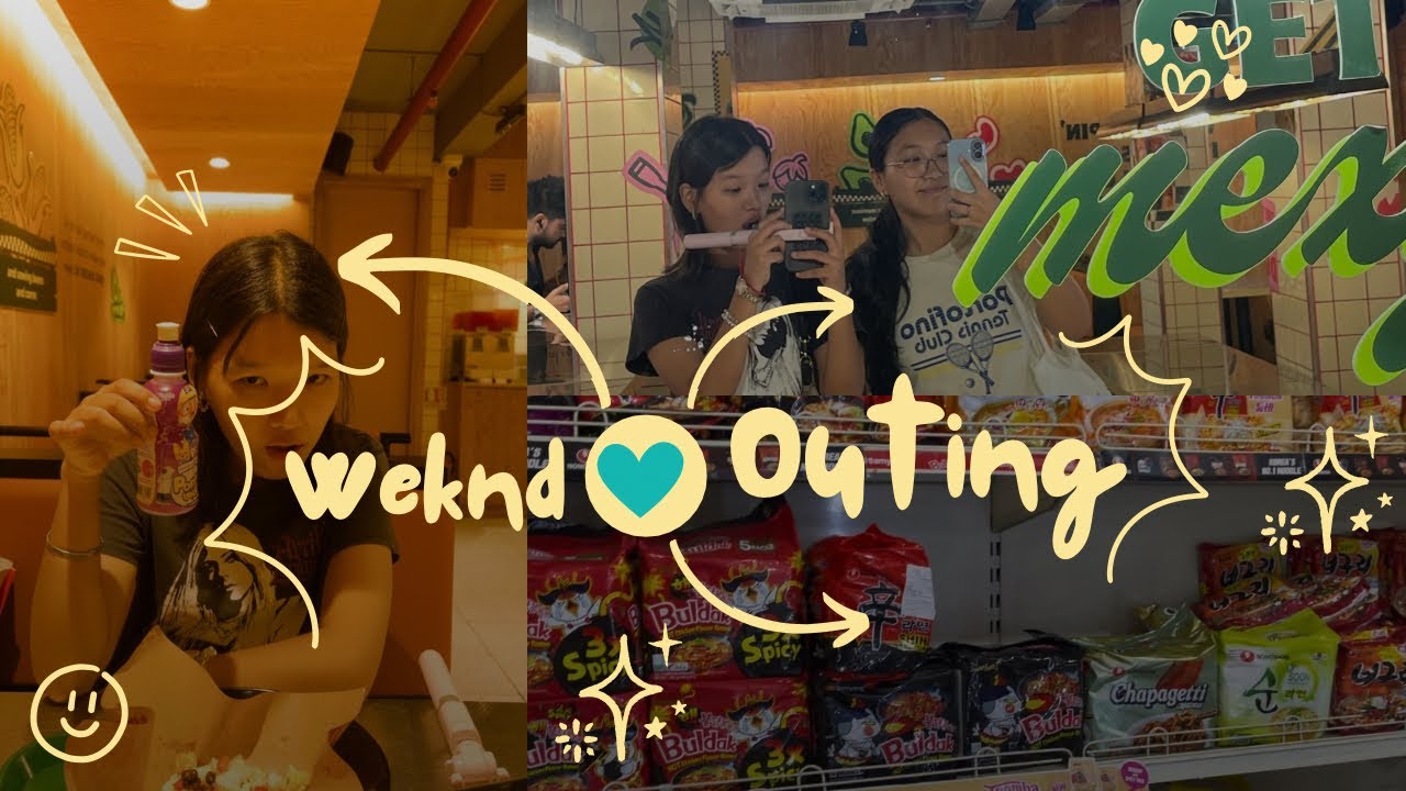 Vlog #4| Sunday outing | textbook shopping | safdarjung | K-friends | California burritos | Delhi