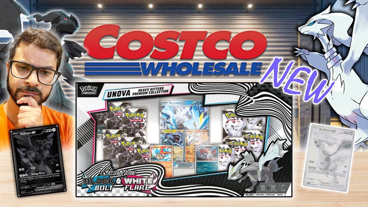 I FOUND THE COSTCO EXCLUSIVE! 📦 Pokémon Unova Heavy Hitters Opening (INSANE PULLS!)
