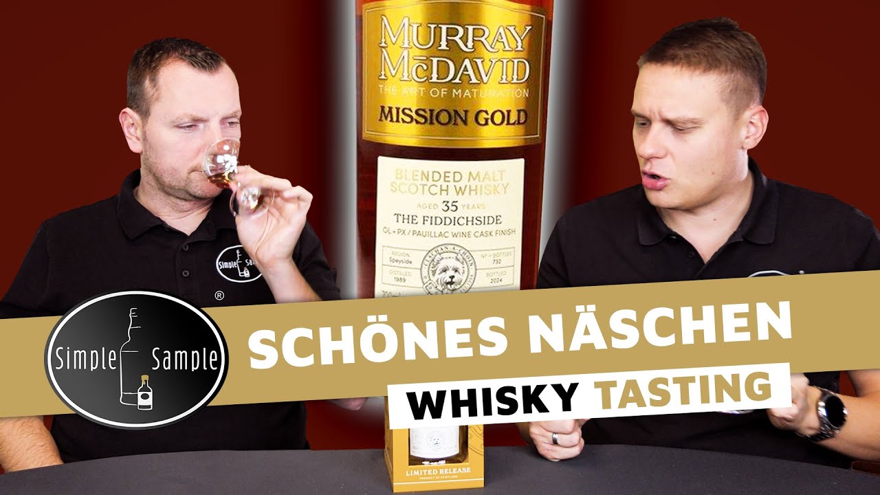 Fiddichside 35 Jahre Whisky Tasting - Simple Sample