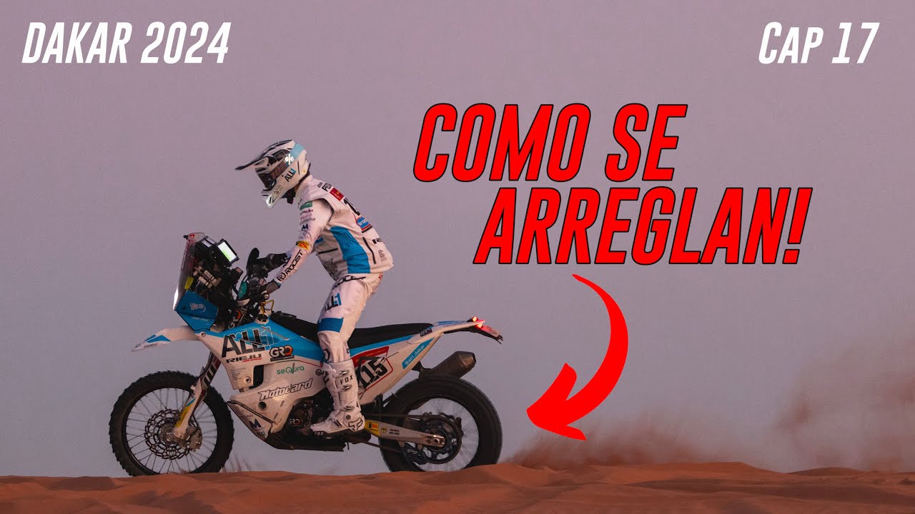 DAKAR 2024: ¿Cómo se REPARAN las MOTOS? (Capítulo 17)