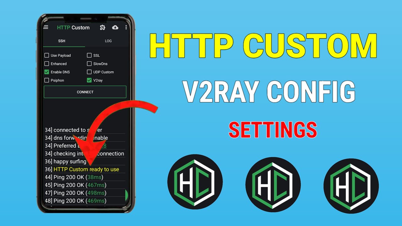 How to Set Up HTTP Custom with V2Ray Settings (Fast & Secure)