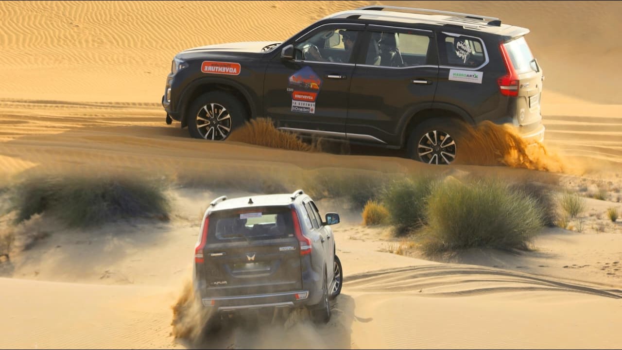 Offroading | Sand Dunes, Jaisalmer ft. @DCVExpeditions | ScorpioN, Thar, Hilux, Jimny | 4x4
